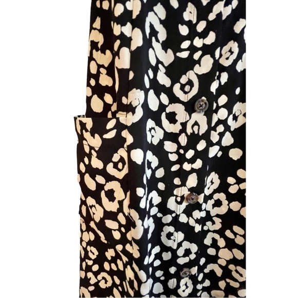 SIENNA SKY, BREEZY & COOL SUMMER, MAXI DRESS IN BLACK & CREAM COLOR. SIZE XS - Picture 4 of 15